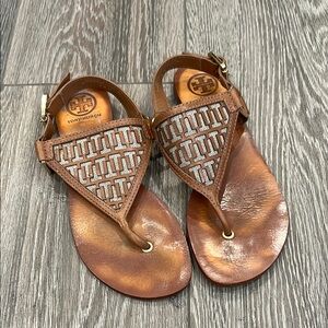 Tory Burch Brown Sandals